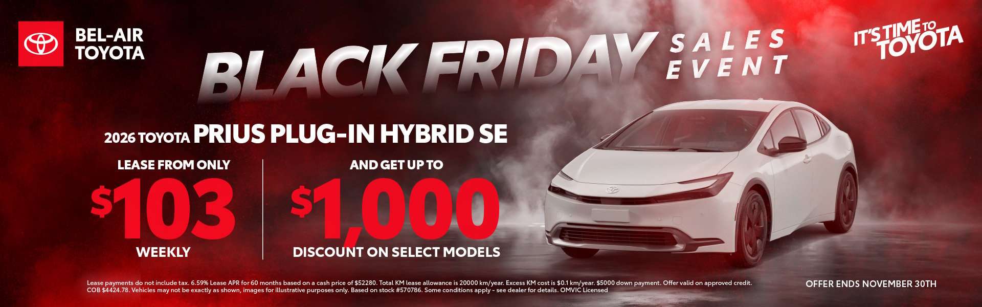 2026 Toyota Prius Ottawa